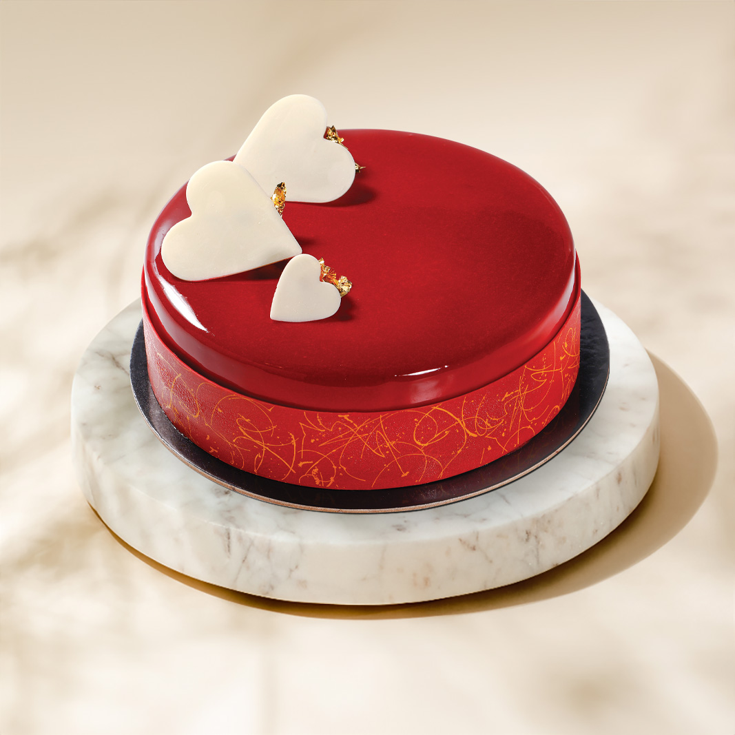 牛奶朱古力栗子慕絲蛋糕 mockup ipad