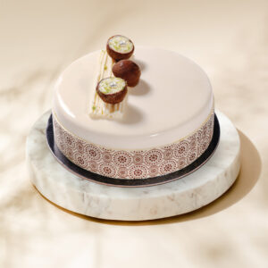 AIRSIDE Pâtisserie - Valrhona白朱古力椰子熱情果慕絲蛋糕 (只限自取)