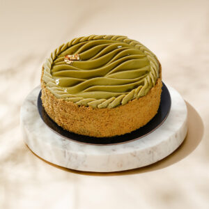 AIRSIDE Pâtisserie - Valrhona白朱古力開心果慕絲蛋糕 (只限自取)