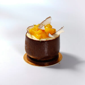 AIRSIDE Pâtisserie - Coconut & Mango Mousse Cake (Available for self pick-up only)
