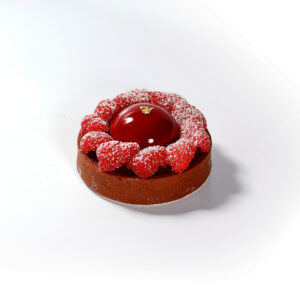 AIRSIDE Pâtisserie - Valrhona Dark Chocolate & Raspberry Tart (Available for self pick-up only)