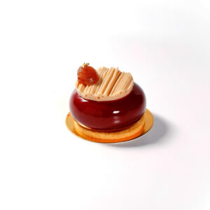 AIRSIDE Pâtisserie - Milk Chocolate & Chestnut Mousse Cake (Available for self pick-up only)