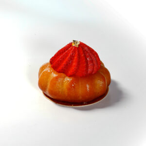AIRSIDE Pâtisserie - Strawberry Rum Baba (Available for self pick-up only)